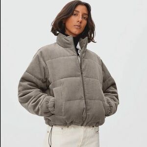 Everlane Corduroy Puffer